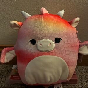 Squishmallows Celestina the Dragon 8”  Stuffed Plush nwt